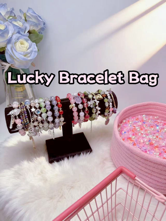 Lucky bracelet bag -5 bags （at least 7 bracelets）